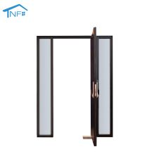 Factory price modern entry aluminum pivot door