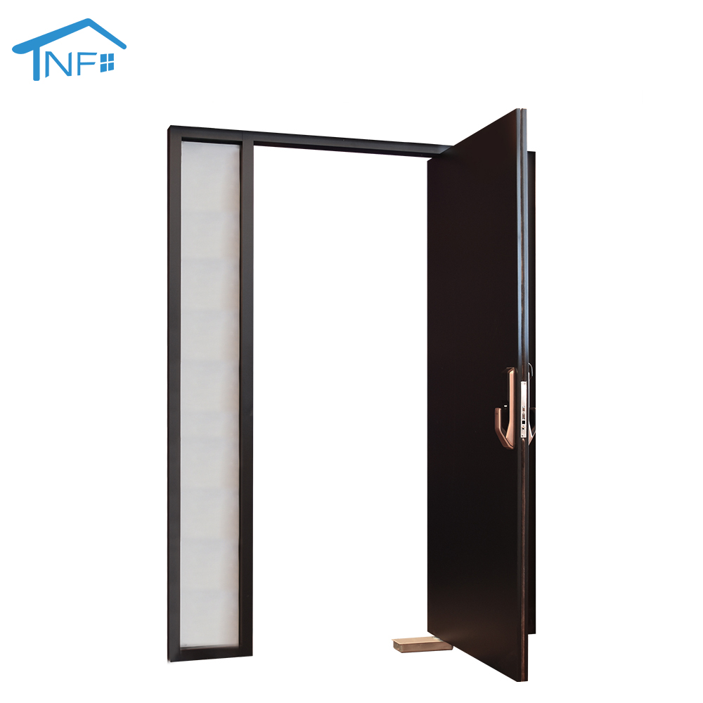 Soundproof  aluminum pivot exterior security door for house