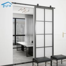 High quality interior sliding bathroom modern barn doors