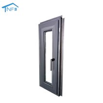High quality double glazed awning small design aluminum water proof top hung window
