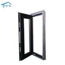 Australia standard double glazed thermal break rain protection aluminum awing window