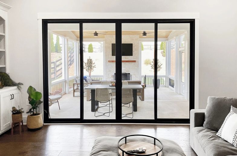 New panoramic folding door