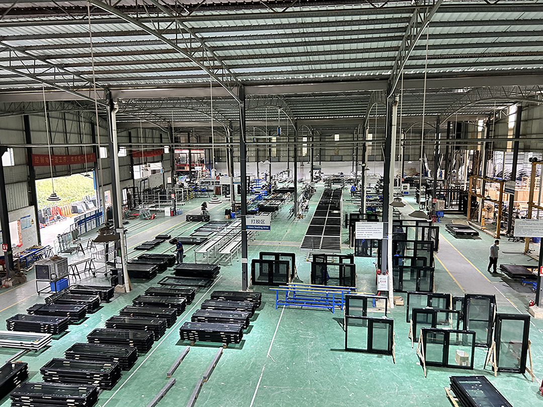 NF doors and windows factory workshop was successfully upgraded